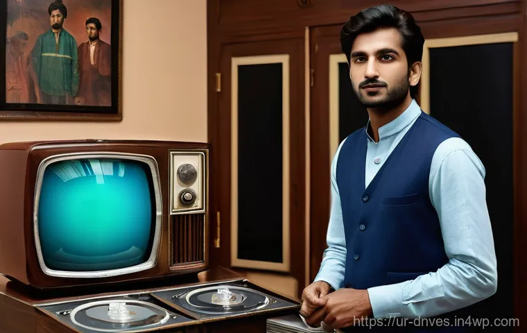 수집품의 향후 가치 예측 - **Prompt:** "An atmospheric scene depicting a wise, experienced Pakistani historian, in his 60s, met...