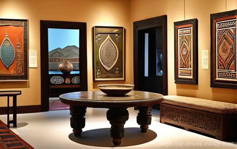수집품 투자 시 유망 아이템 제안 - **Rare Coin and Stamp Collector's Study:** A wide-angle shot inside a cozy, traditionally decorated ...